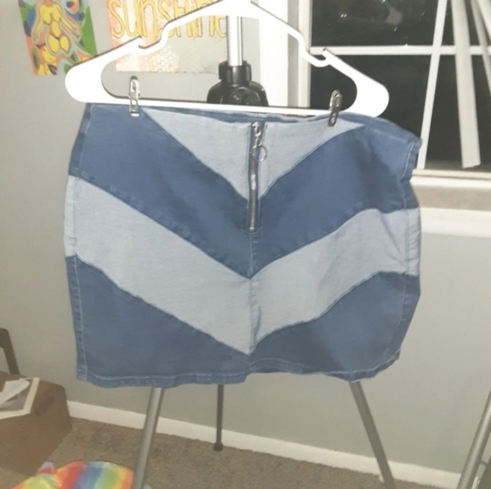 Jean skirt